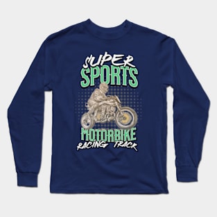 Garage Road Racing Circuit Long Sleeve T-Shirt